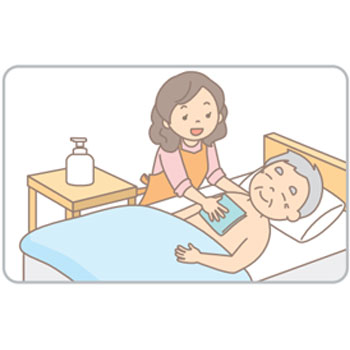 清拭剤 泡でさっぱりからだふき 液体タイプ 500ml