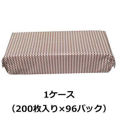 さらっとペーパータオル エコノミー 1ケース（200枚入り×96パック）