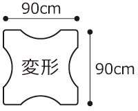 天板サイズ